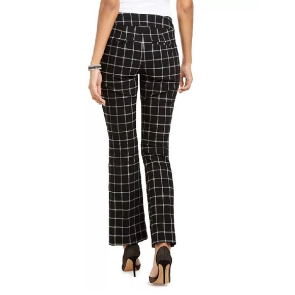 Inc Windowpane Bootcut Pants - Picture 2 of 2